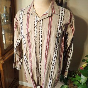 Panhandle Slim Southwest Western Cowboy Pearl Snap Shirt